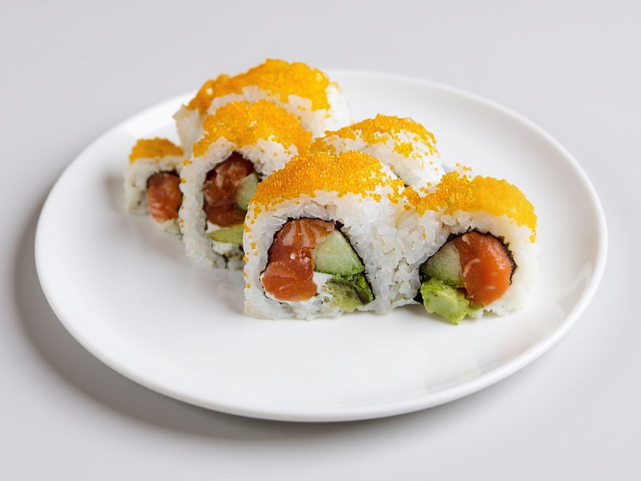Salmon Tempura Hosomaki