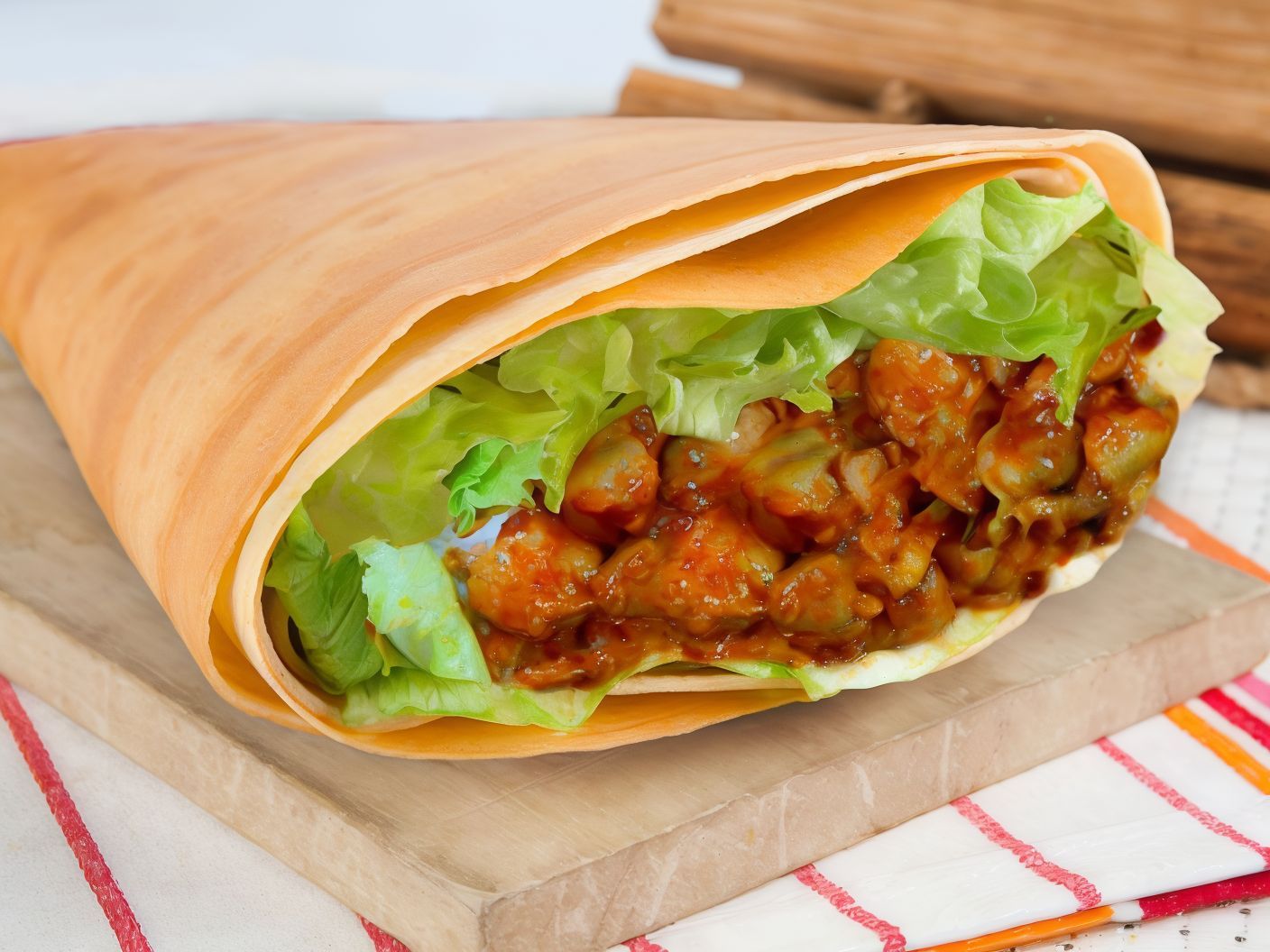 Chicken Bbq Crepe