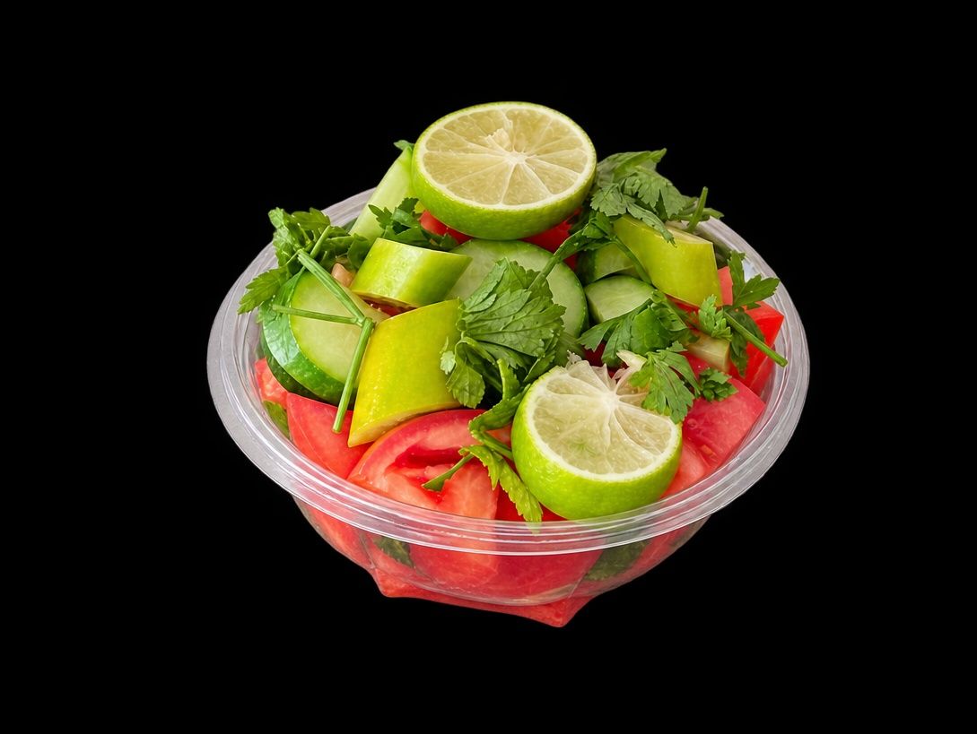 Green Salad Box - Marinated Tomatoes