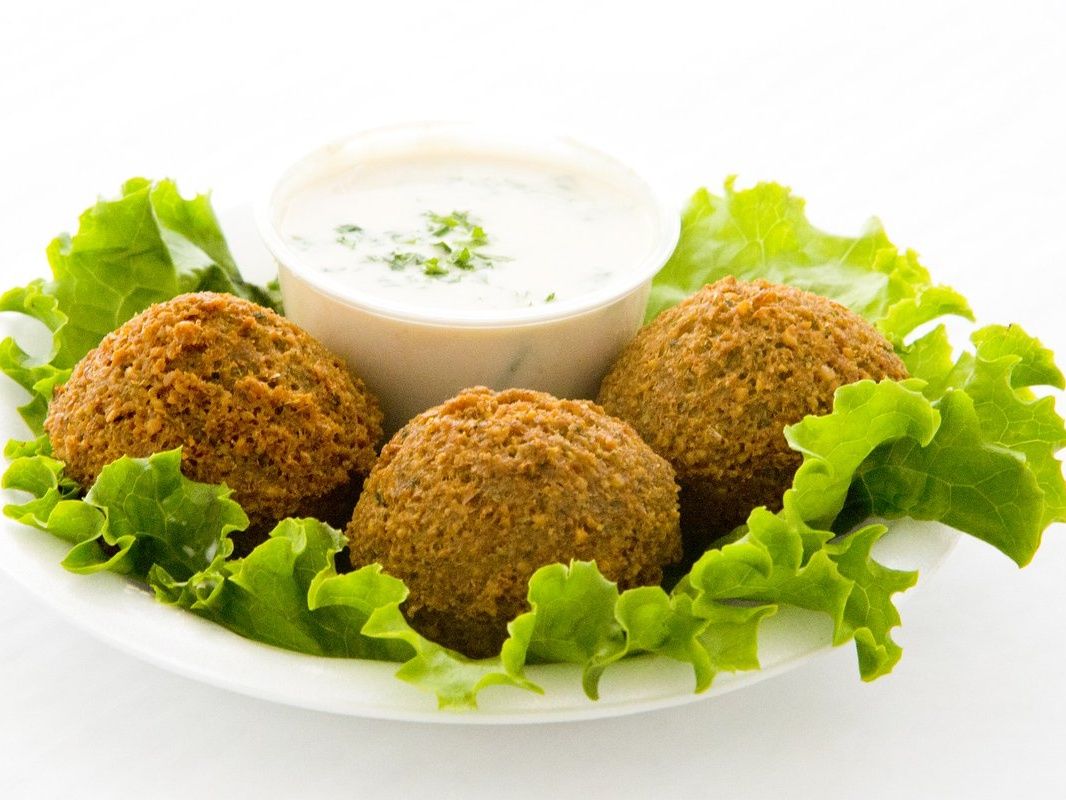 قرص طعمية بالرومي