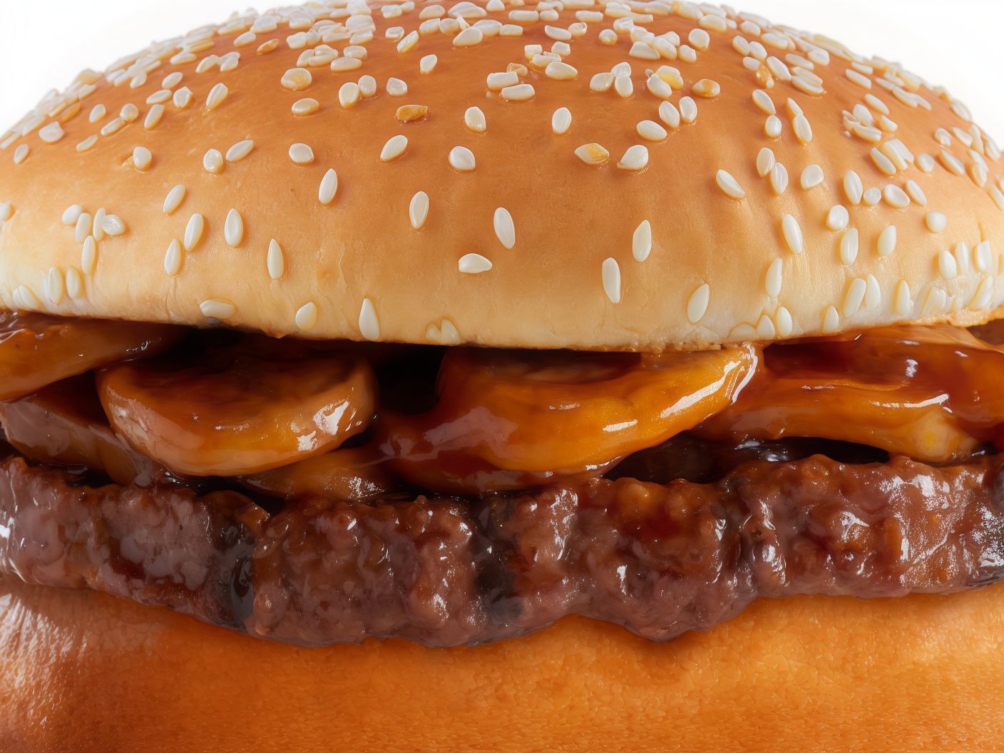 Mushroom Lava Burger