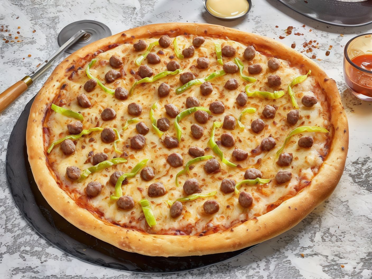 Italian Sausage Pizza