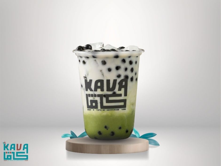 Boba Matcha Latte