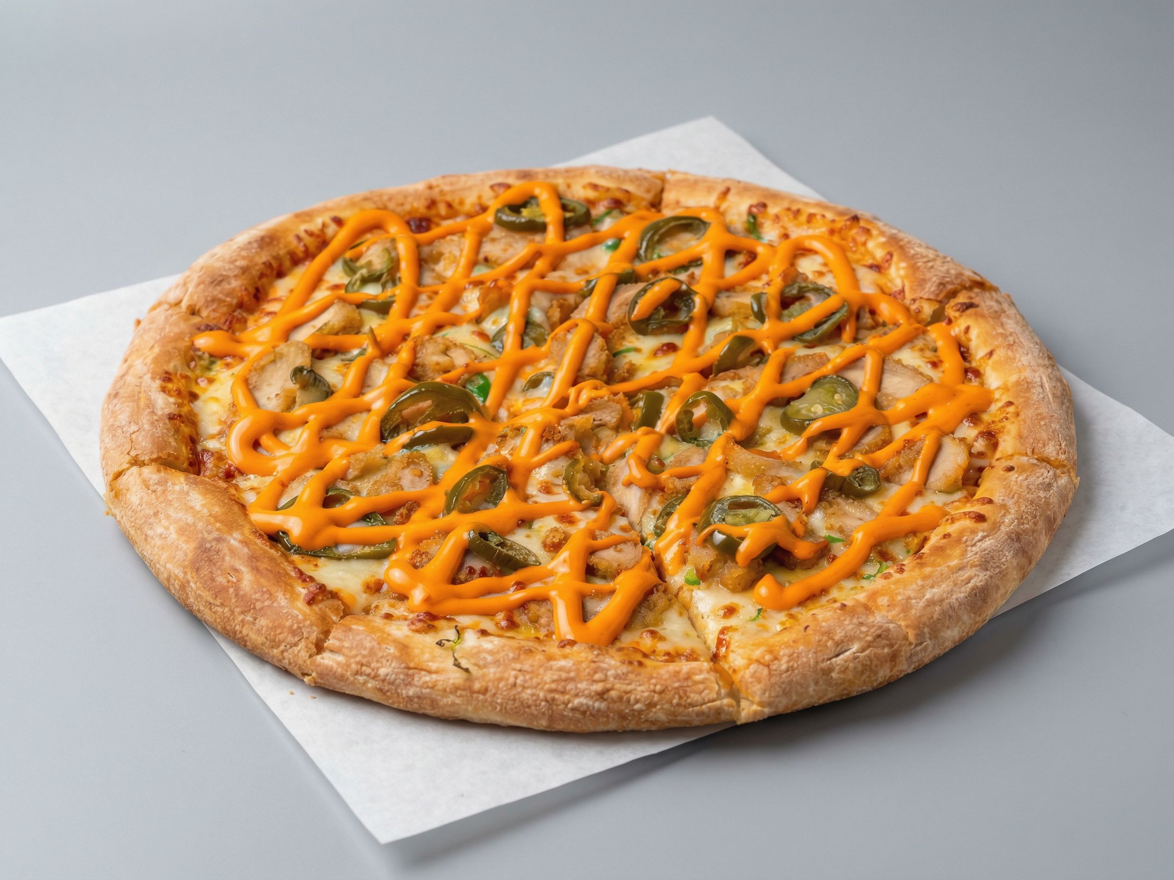 Smoke Fire Crispy Pizza