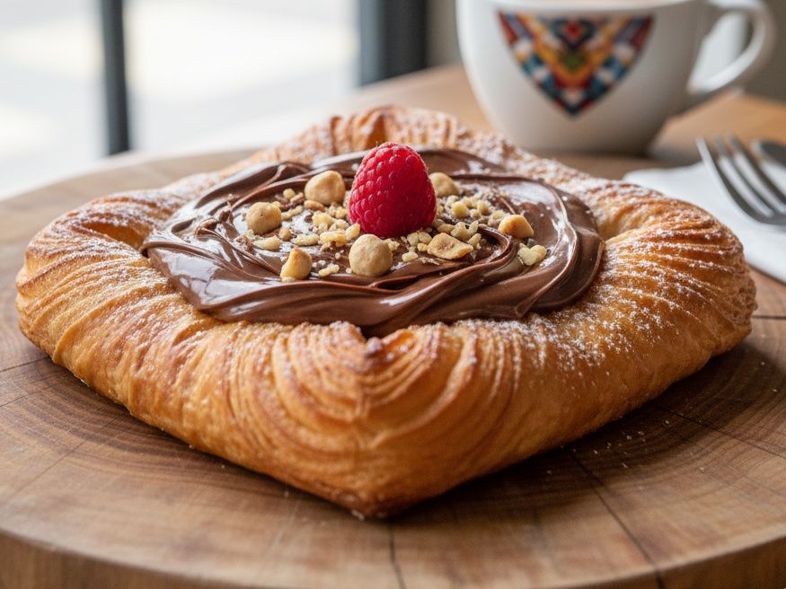 Nutella Danish Piece