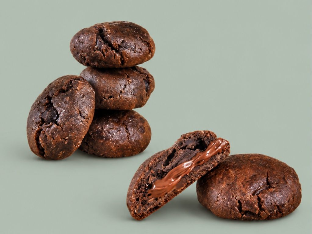 Double Chocolate Chunk Cookies Nutella regular 5 pieces