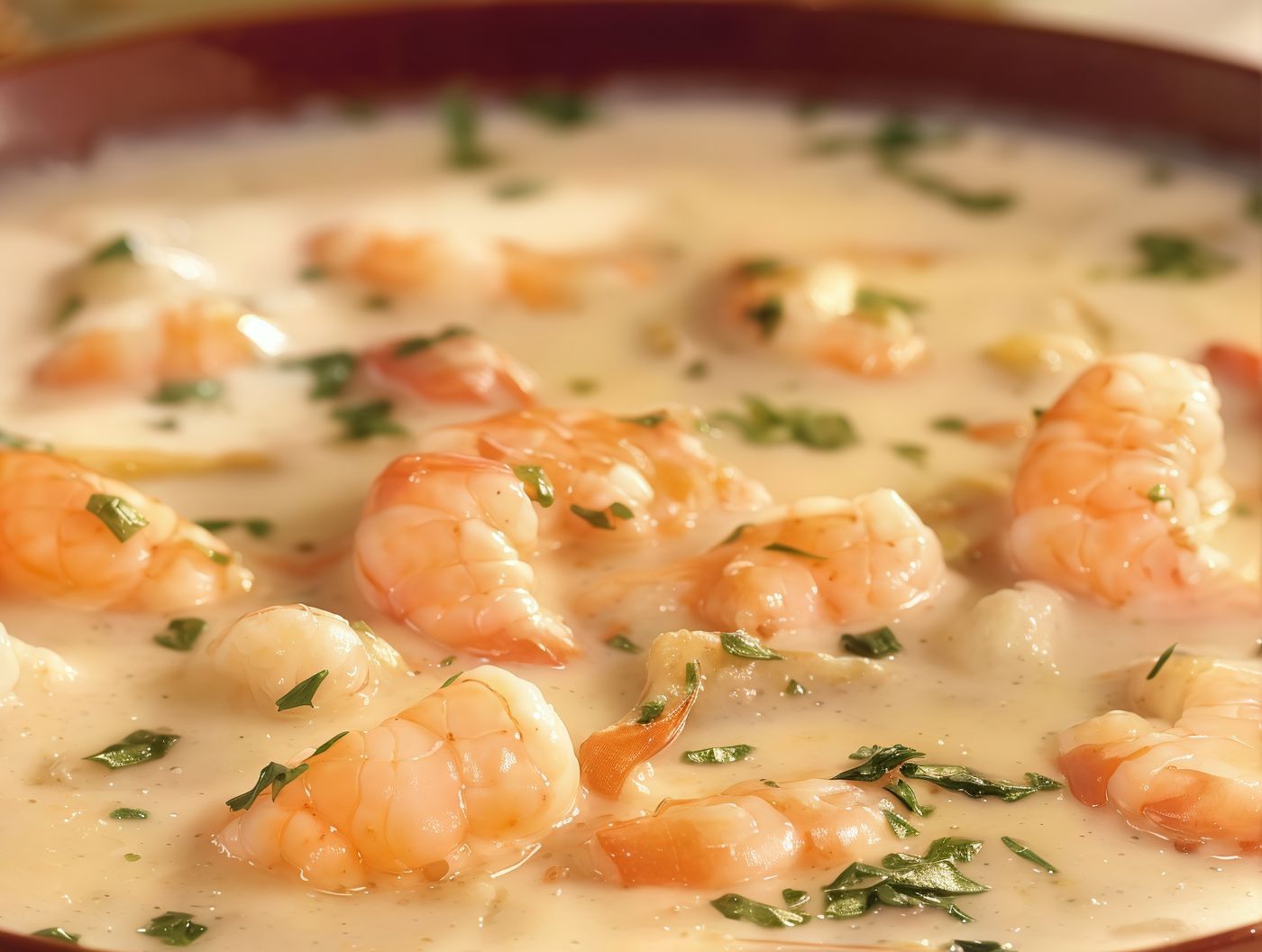 Fresh Shrimp Pan