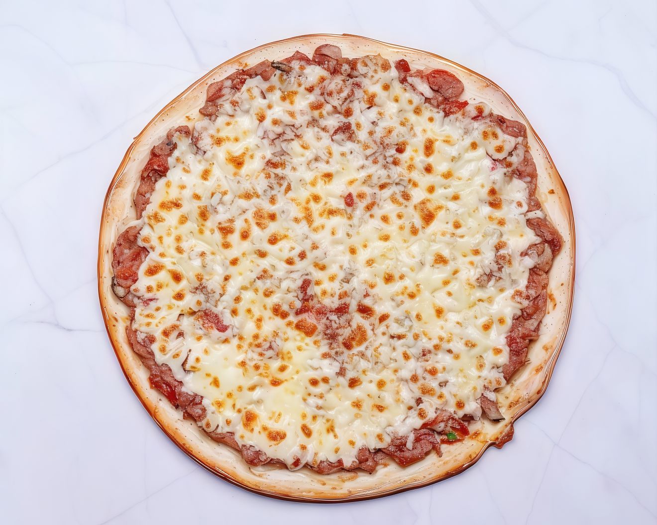 Meat Mozzarella Manoushe