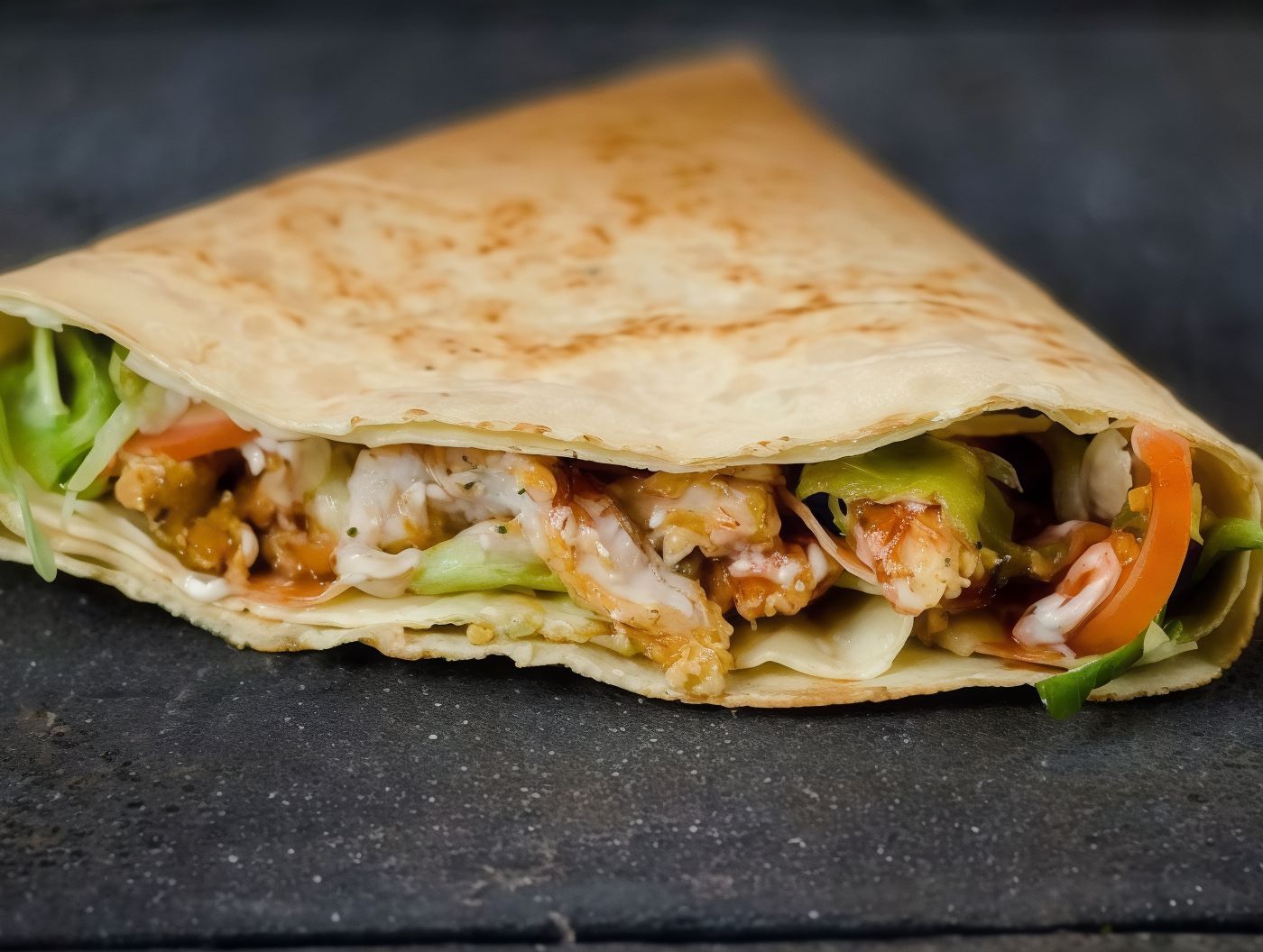 Shish Tawook crepe