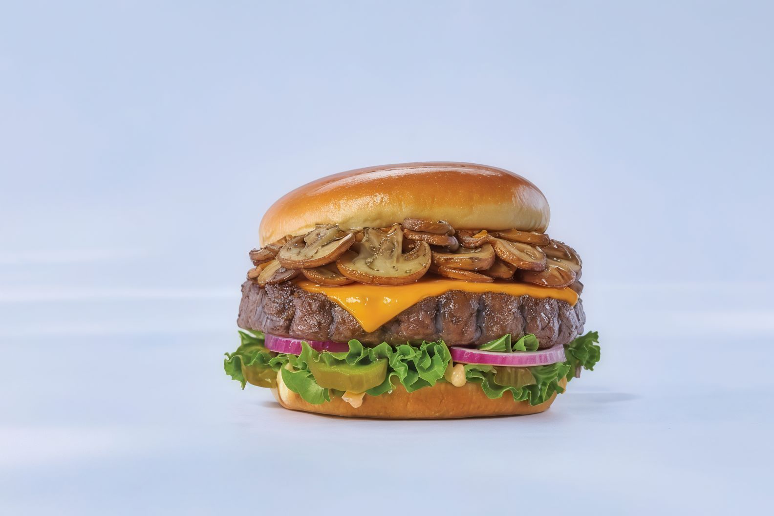 Mushroom Crown Sandwich
