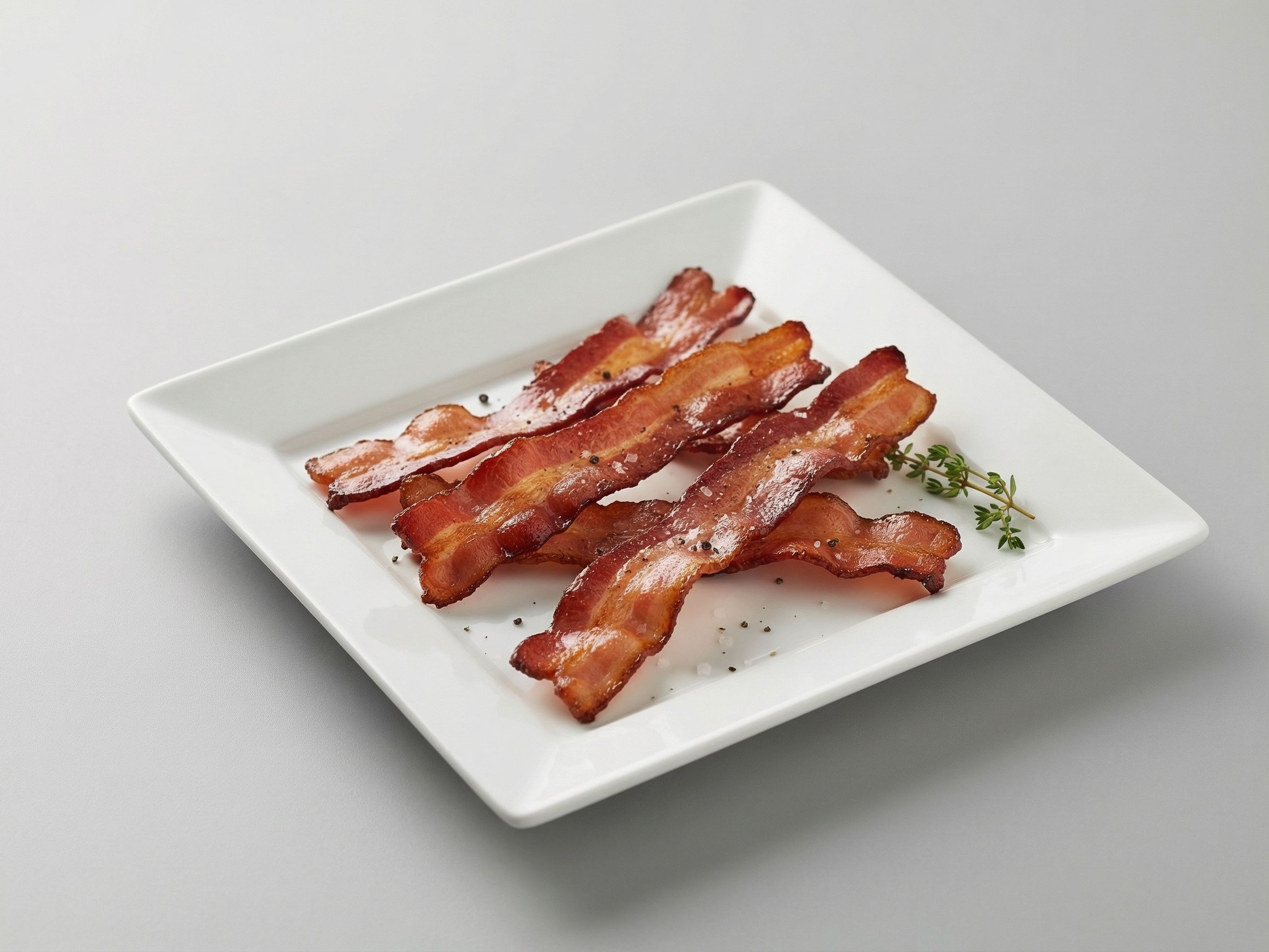 Beef Bacon on Sandwiches