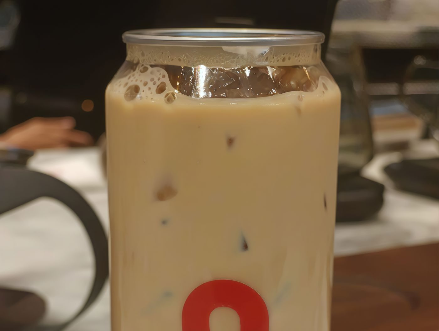 Iced Caramel Latte in a Can