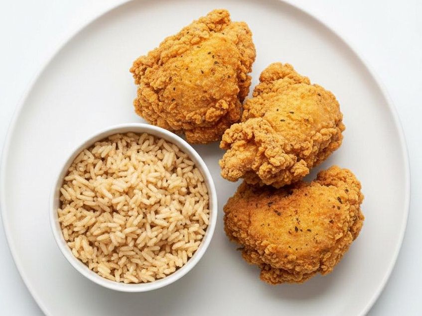 Corner Dinner with Rice