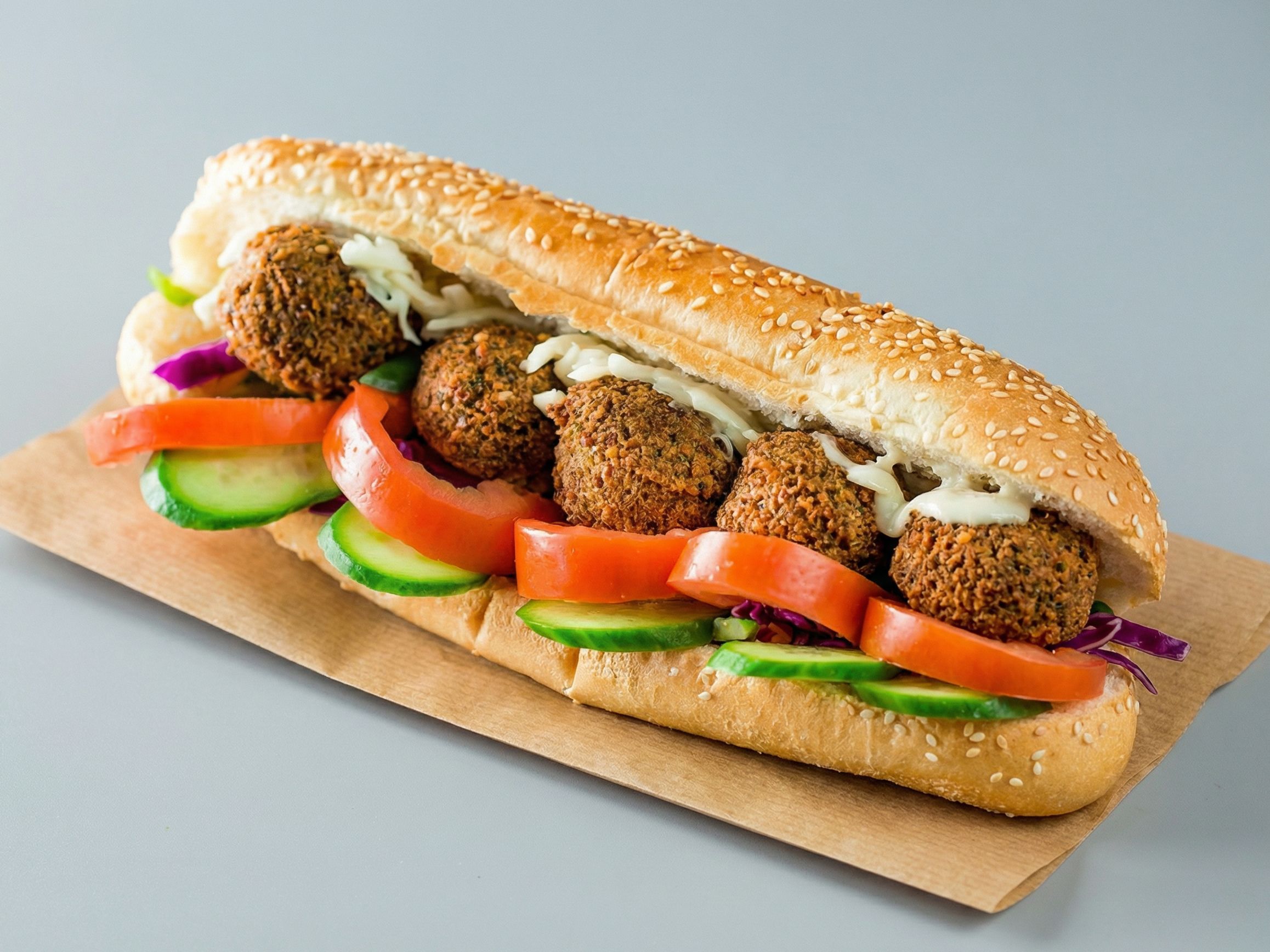 Falafel sandwich