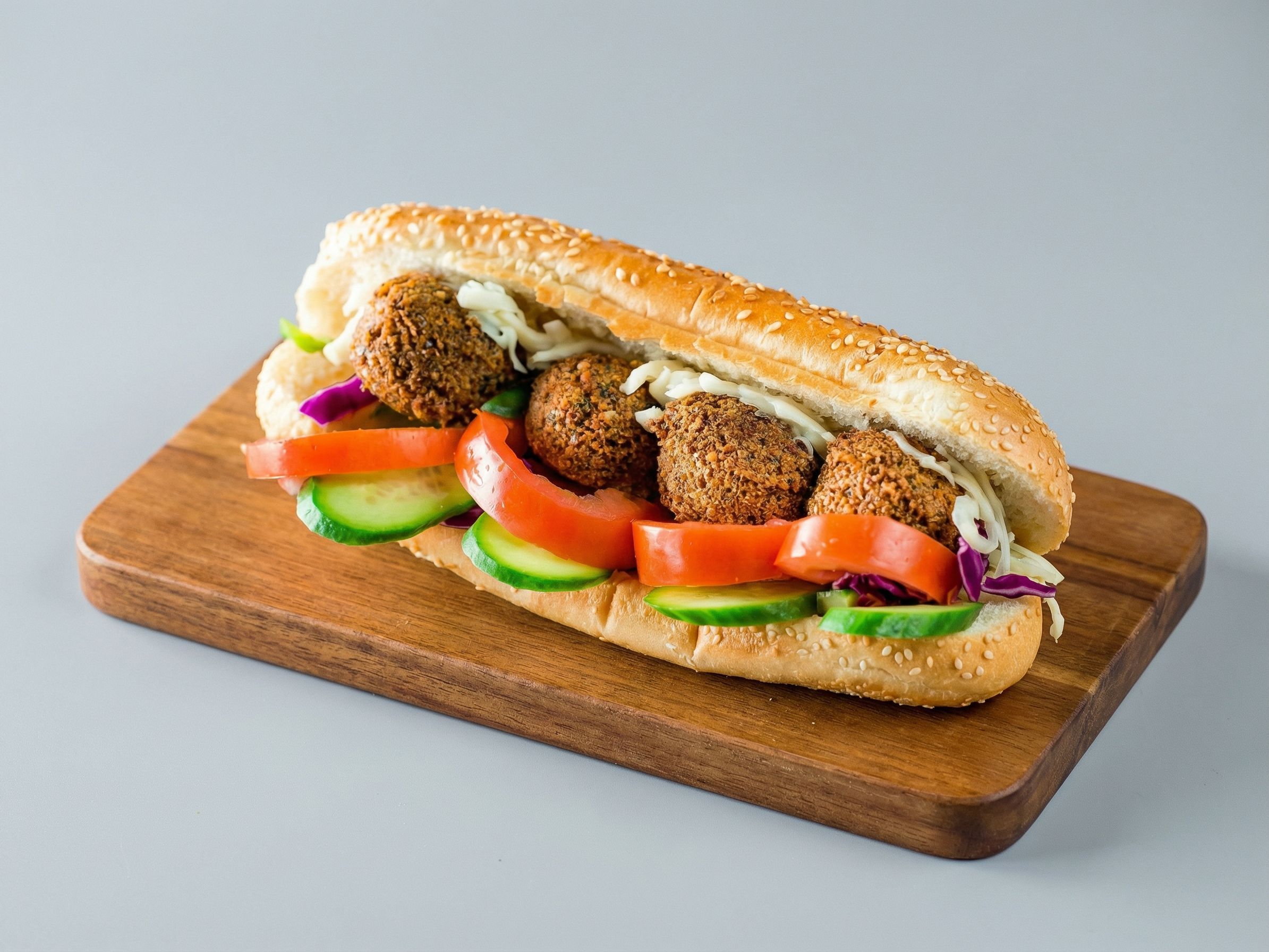Falafel with Eggplant