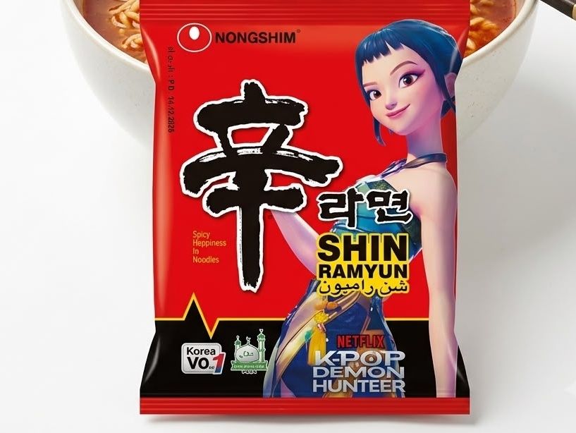 Spicy chicken flavored ramyun
