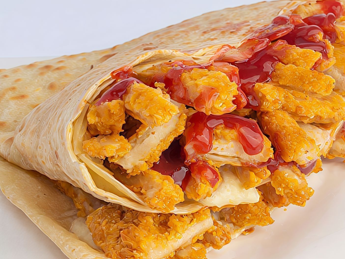 Breaded Chicken Crepe