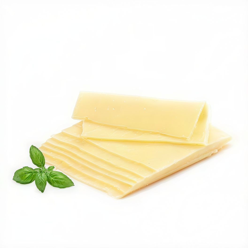 A Piece of Mozzarella Cheese
