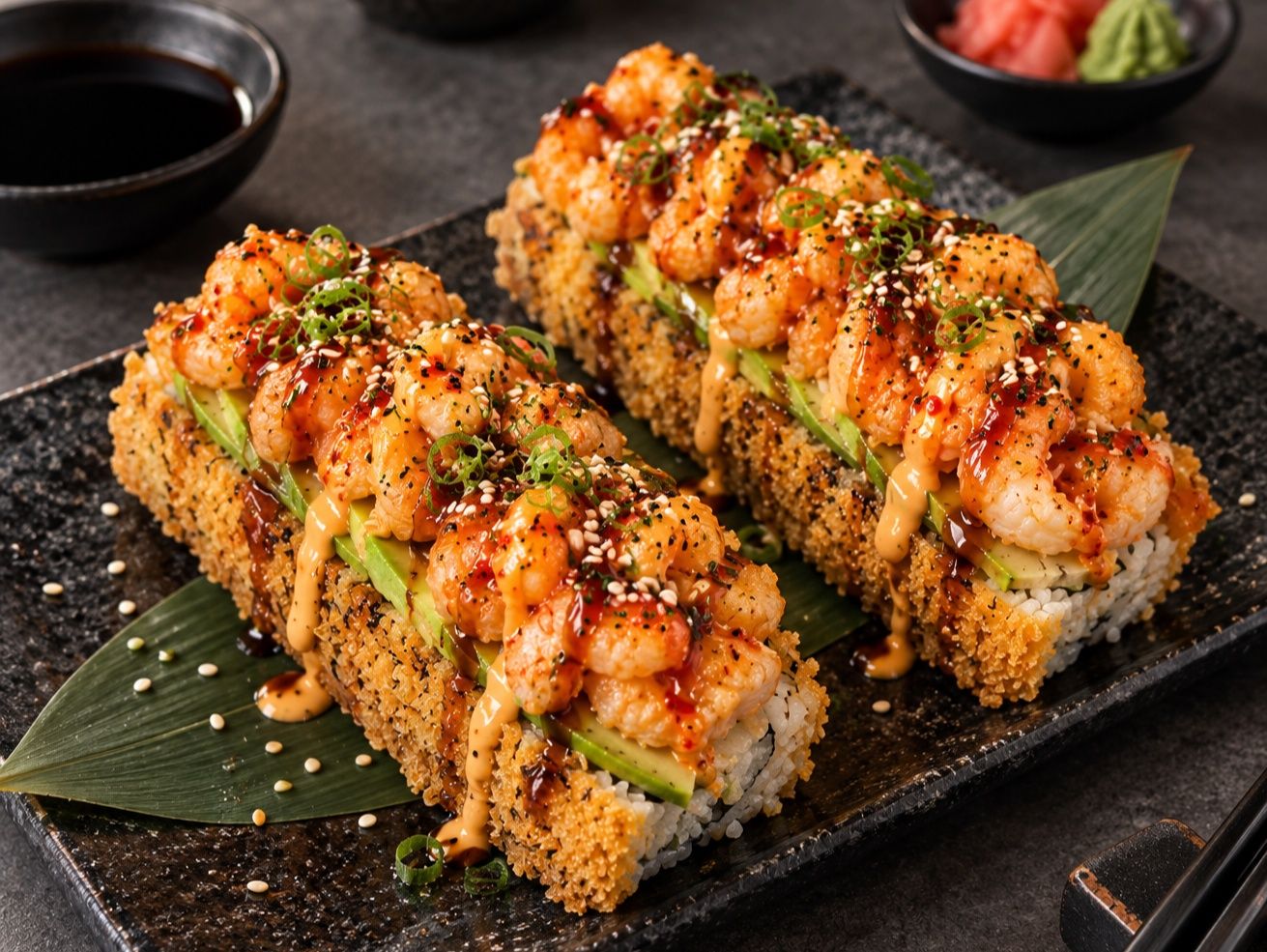 Shrimp Sushi Burrito