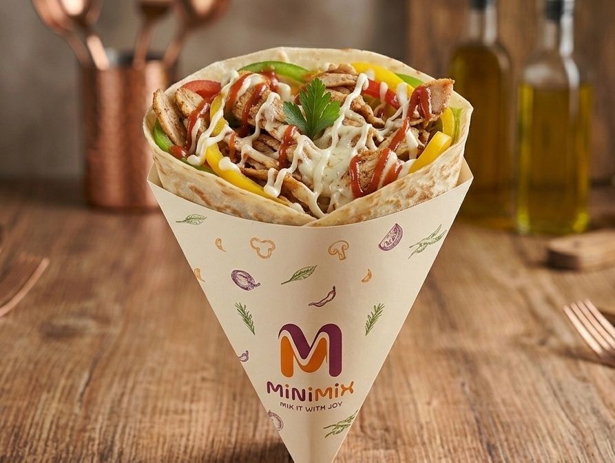 Chicken Shawerma Crepe