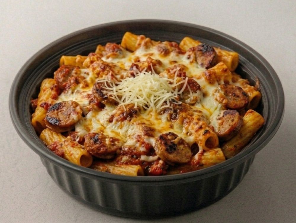 Sausage cheese pasta