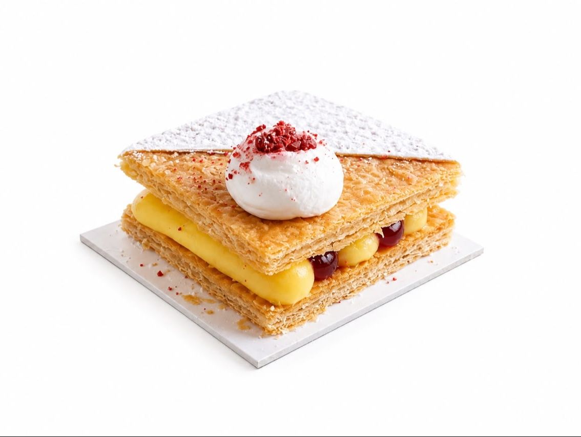 Raspberry Millefeuille