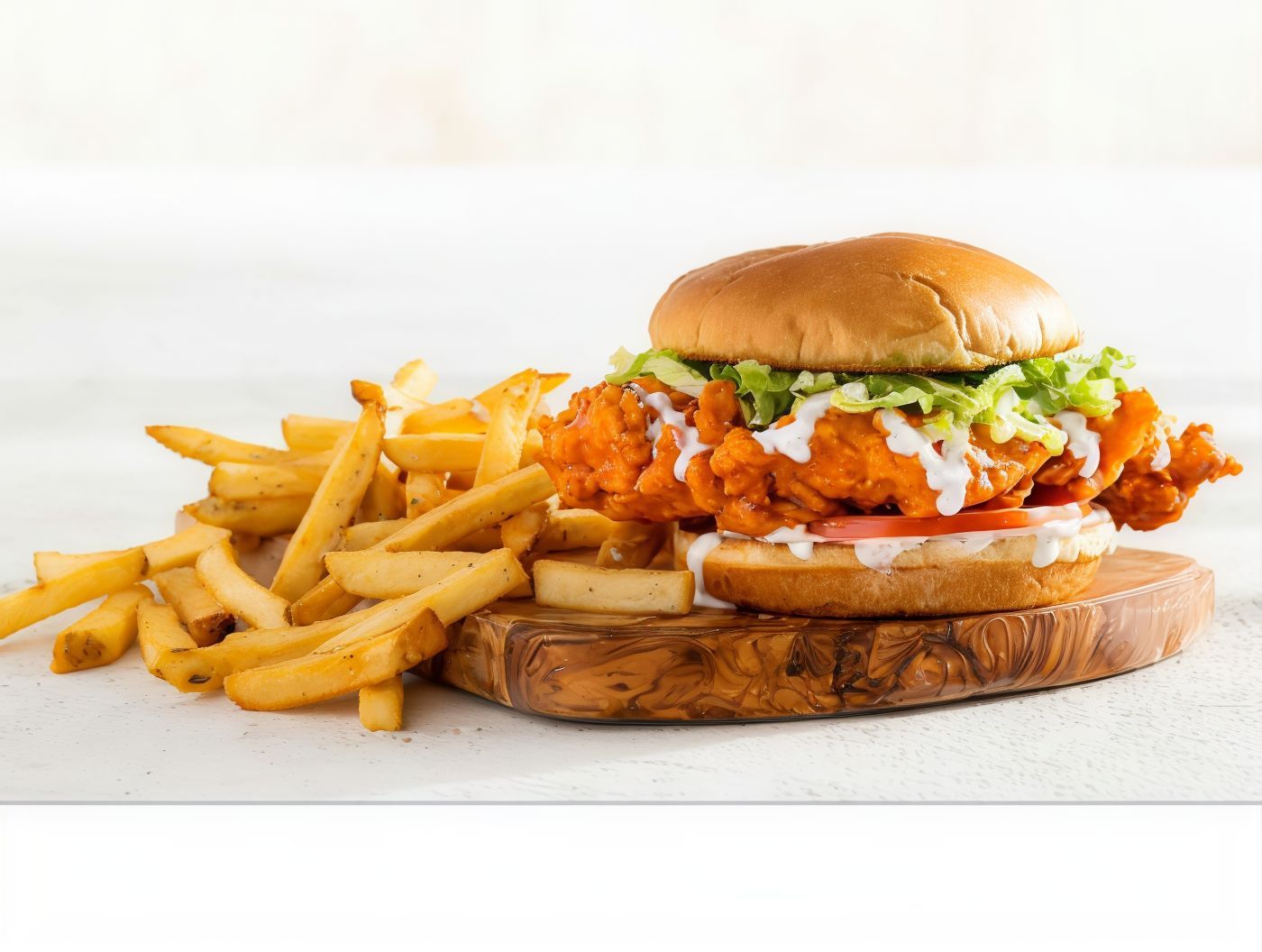 Buffalo Chicken Ranch Sandwich