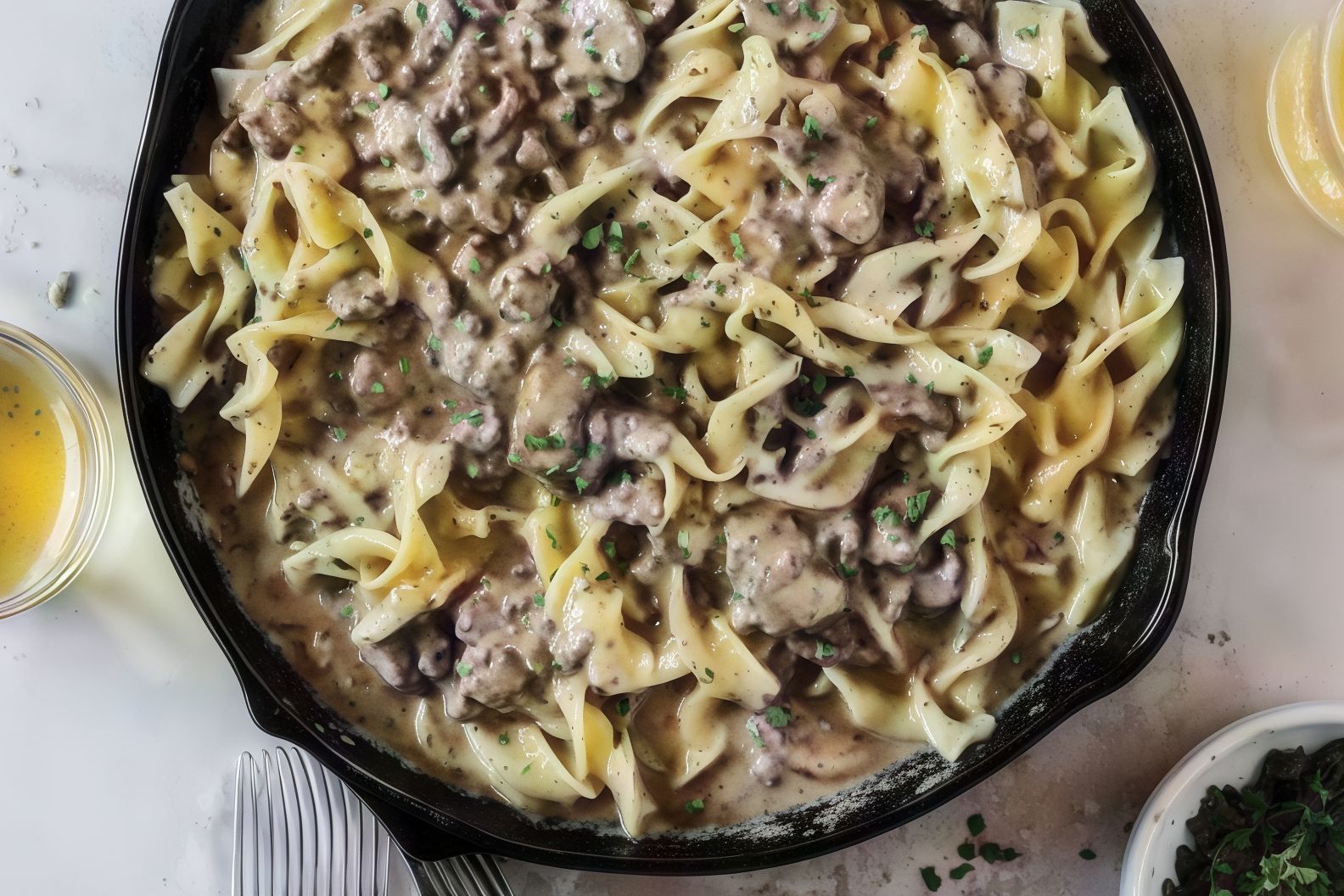 Beef Stroganoff
