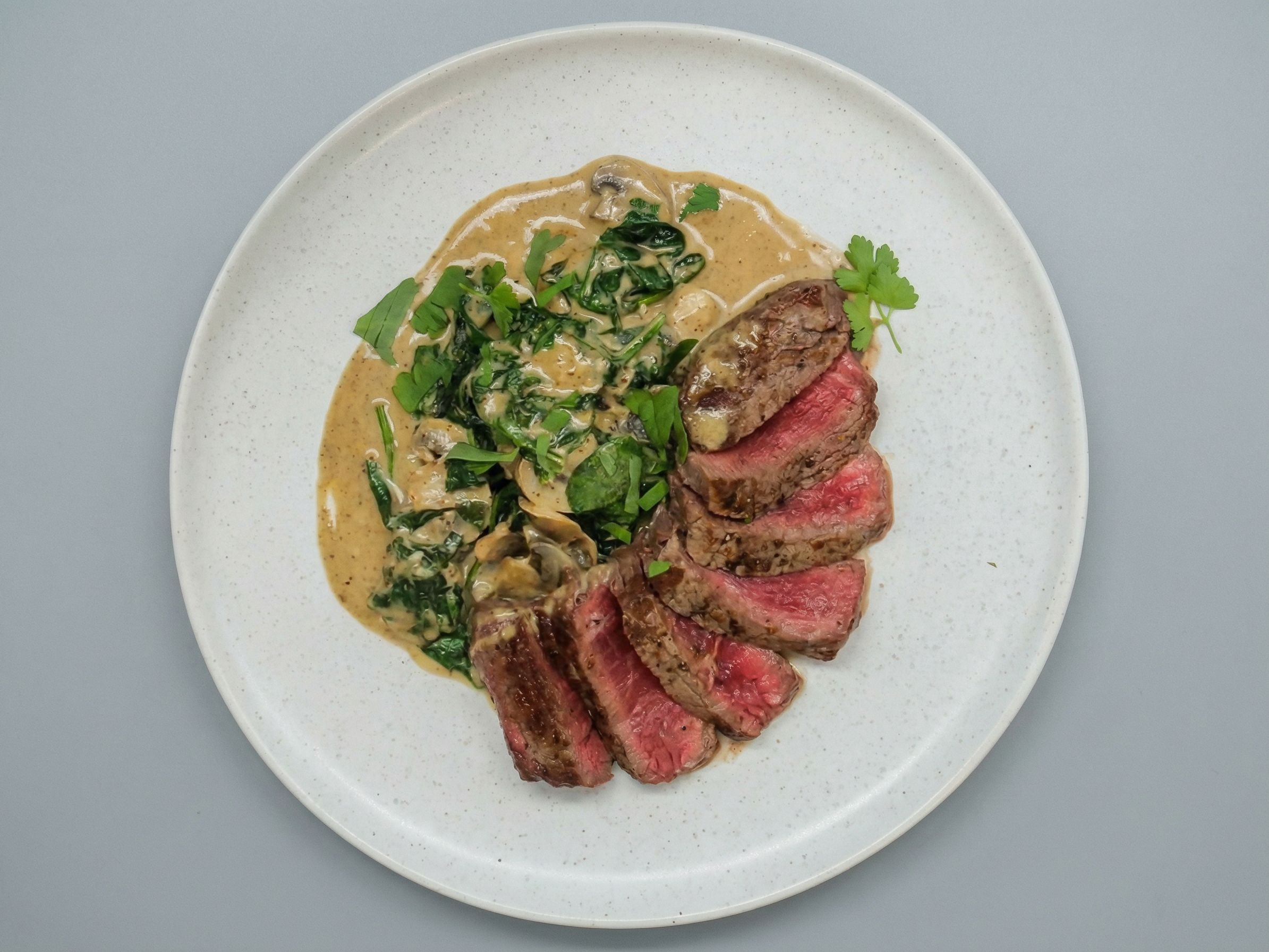 Fillet (Spinach Sauce)