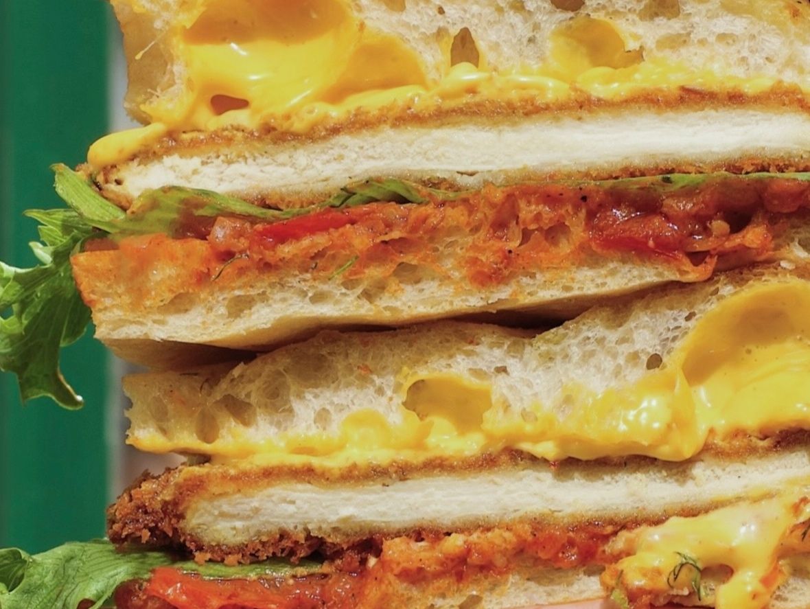 Chicken Crunch Focaccia Pie