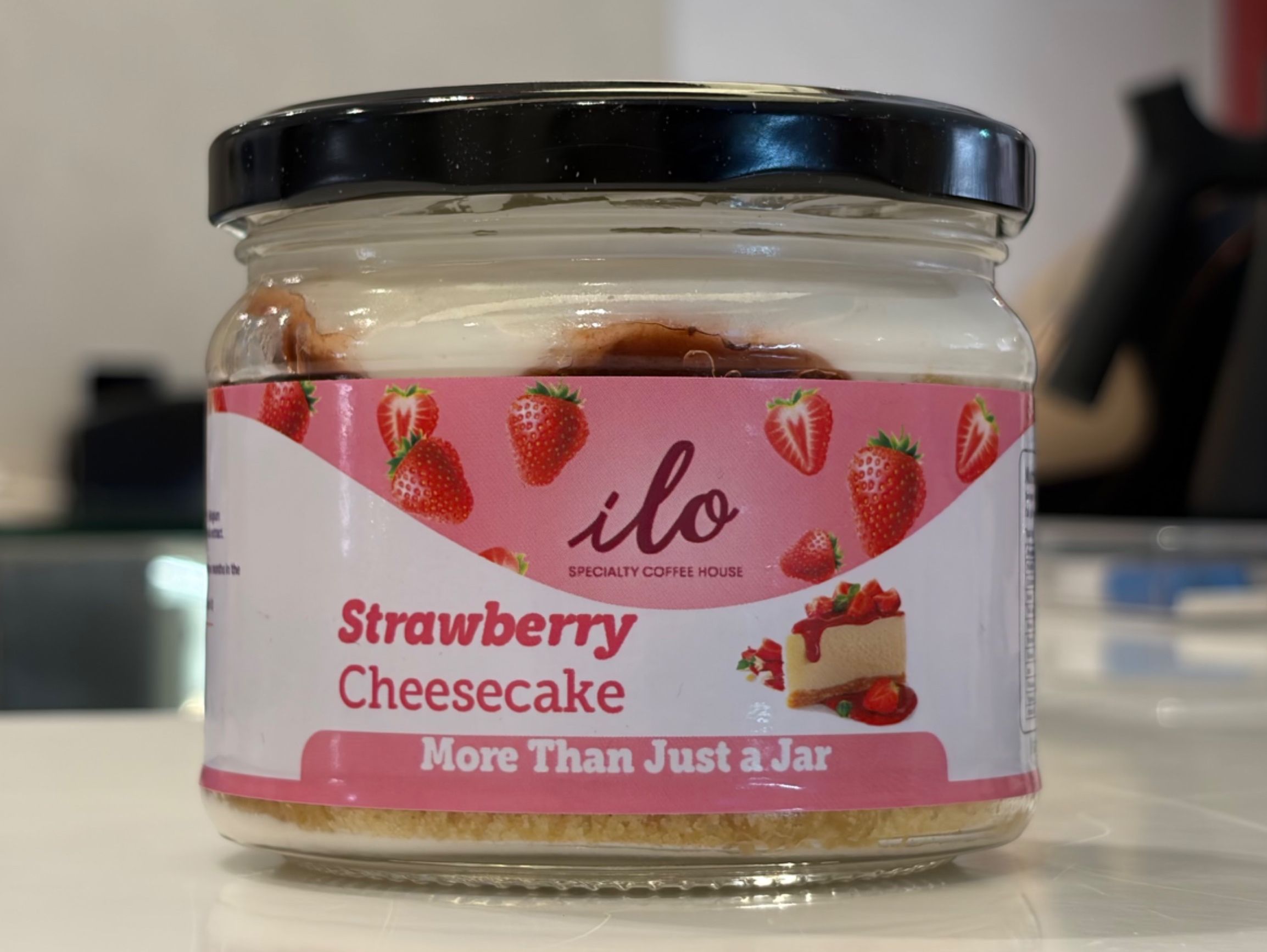 Strawberry Cheesecake jar