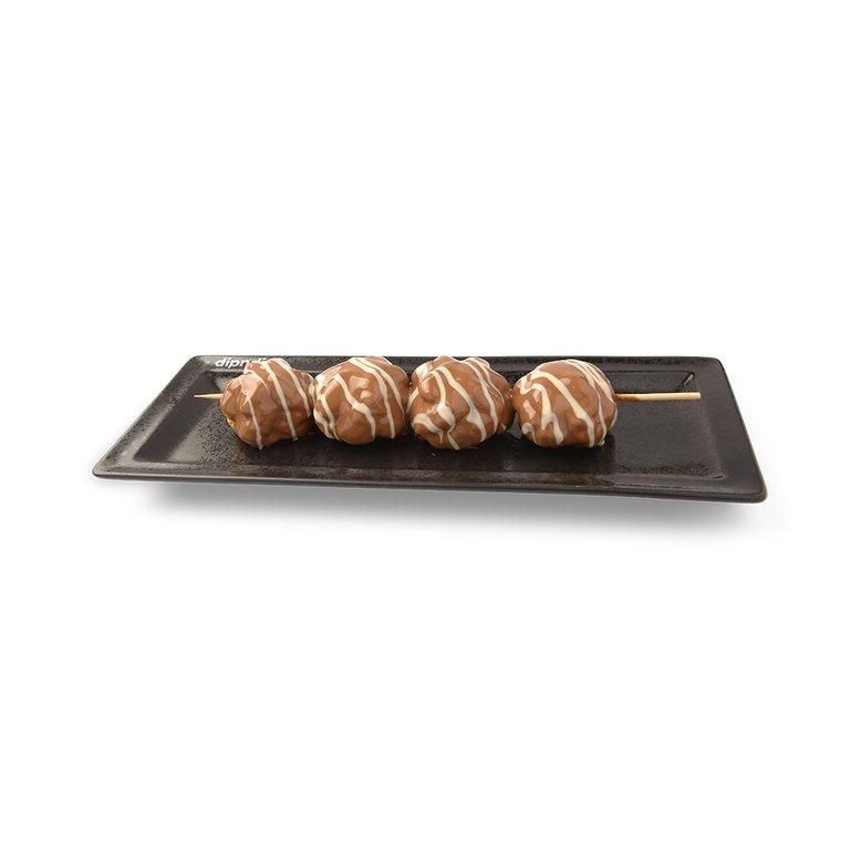 CHOCOLATE AND FRUIT SKEWERS
