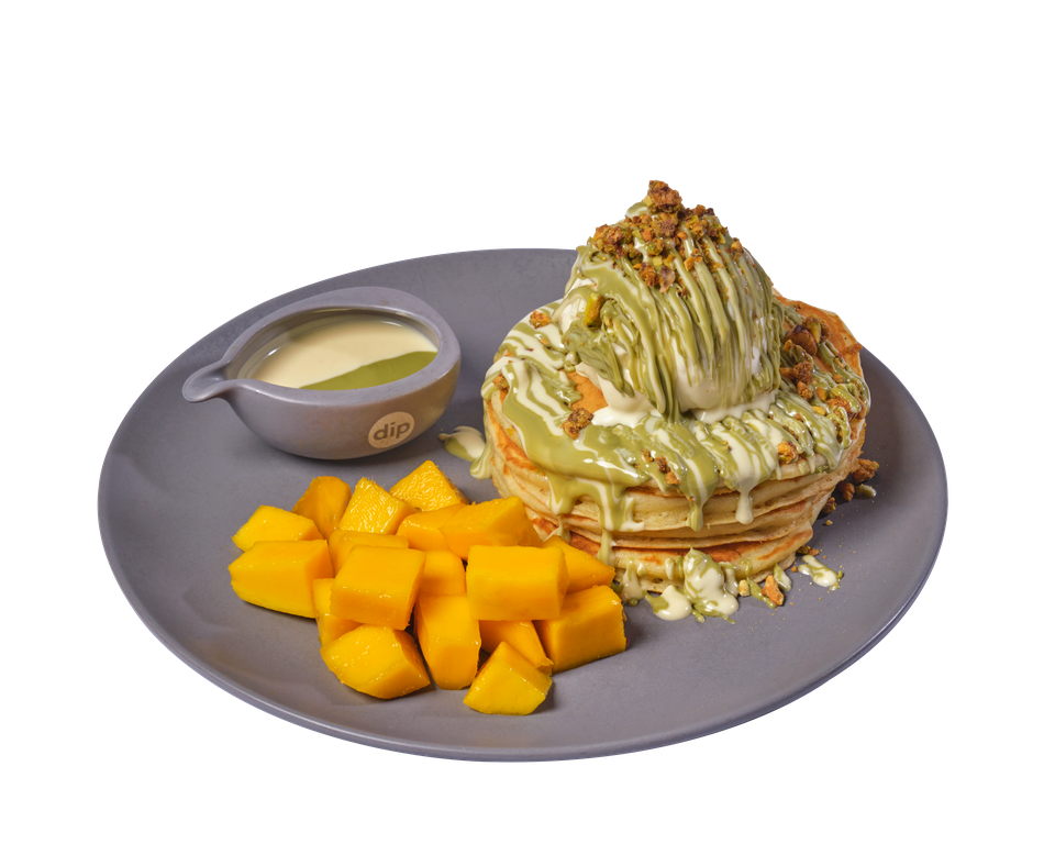 PISTACHIO PANCAKES