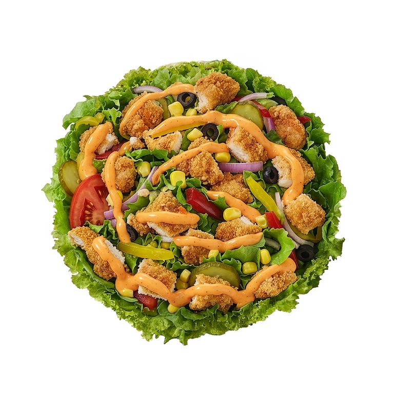 Crispy Chicken Salad