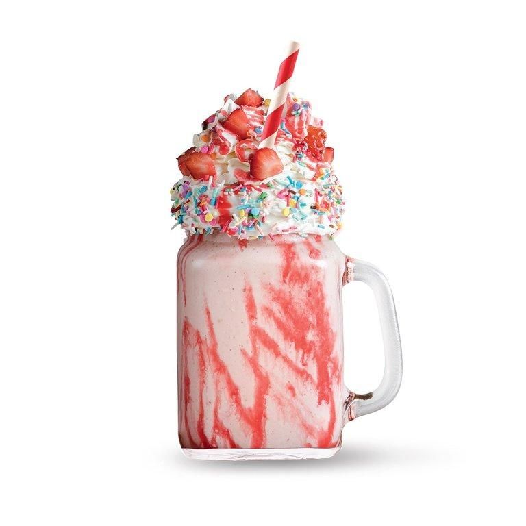 STRAWBERRY MIGHTY MILKSHAKE