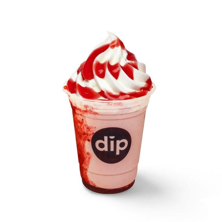 STRAWBERRY N CREAM FRAPPE