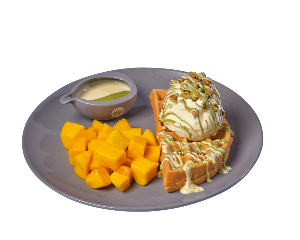 PISTACHIO WAFFLE
