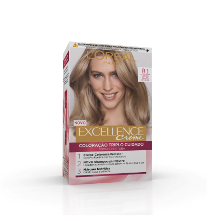 L'Oreal excellence Hair Dye 8.1