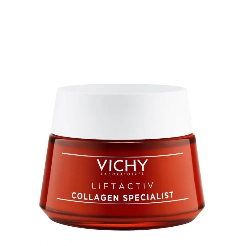 Vichy Liftactiv Collagen Specialist Day Cream Anti Aging Face Moisturizer, 50ml