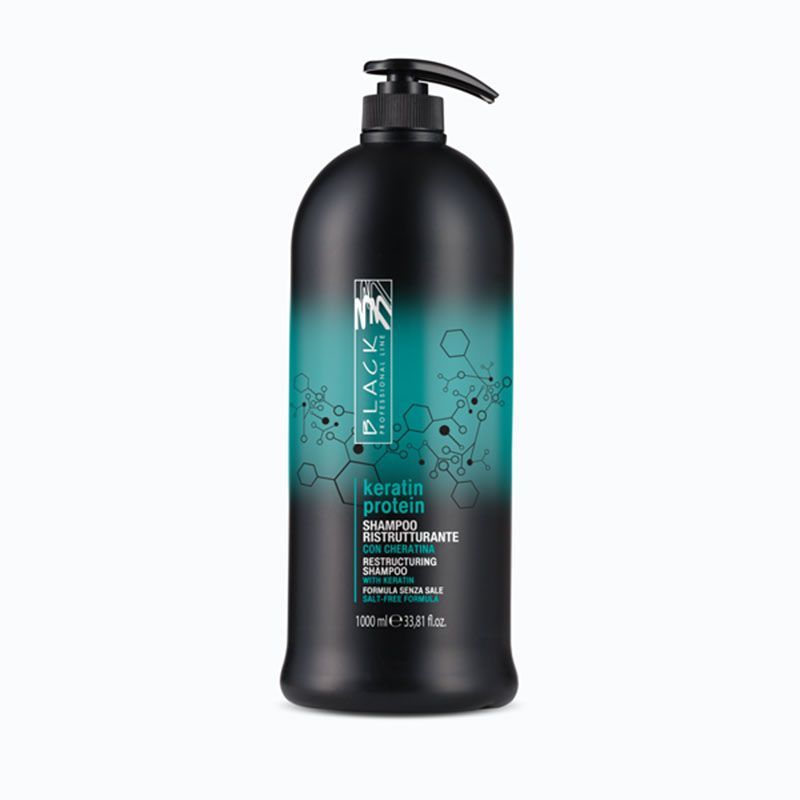 Black Keratin Protein Shampoo, 1000ml