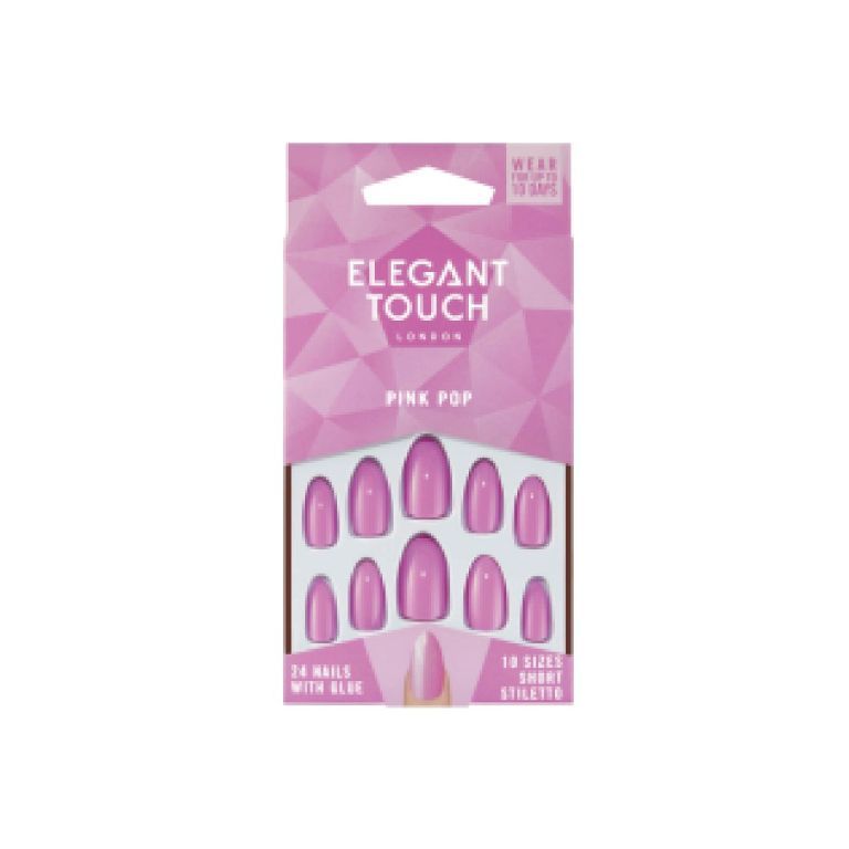 Elegant Touch Colour Nails - Pink Pop