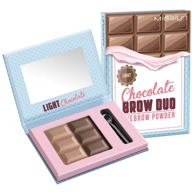 Misslyn Chocolate Brow Duo Powder, No.2