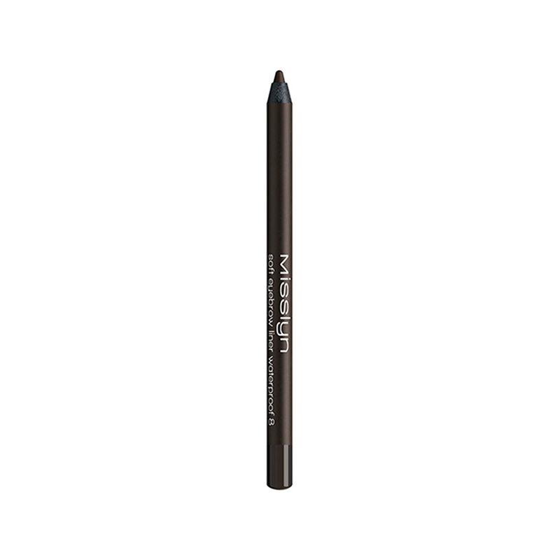 Misslyn Soft Waterproof Eyebrow Liner, No. 08