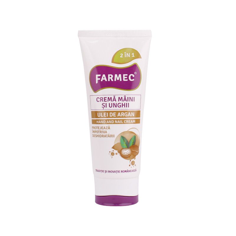 Farmec Natural Hand & Nail Cream, 100ml