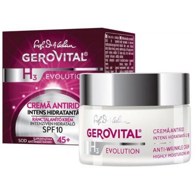 Gerovital H3 Evolution Anti Wrinkle Cream, 50ml
