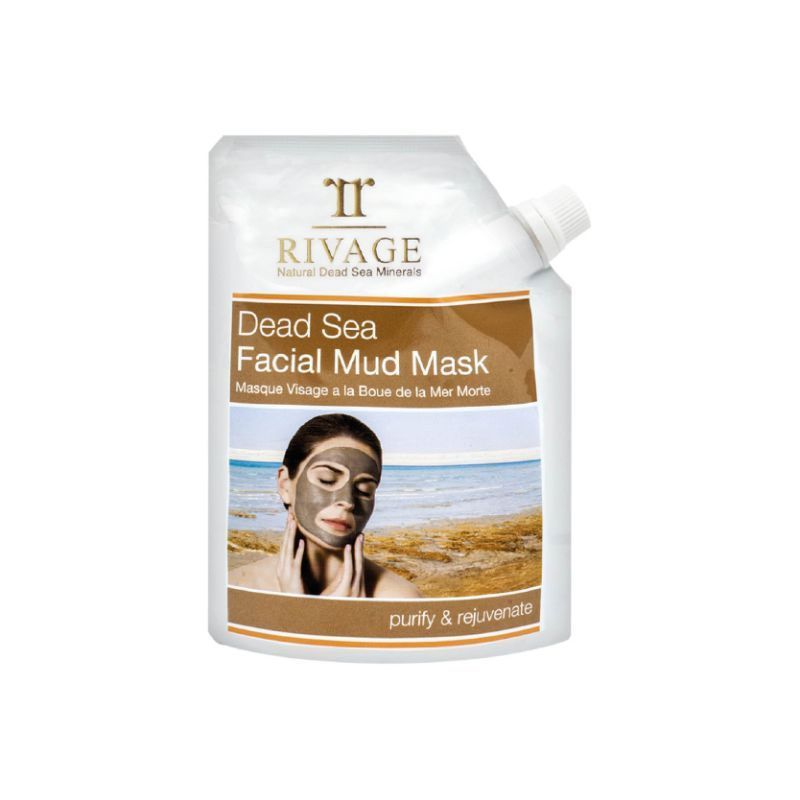 Rivage Dead Sea Facial Mud Mask Pouch, 200g