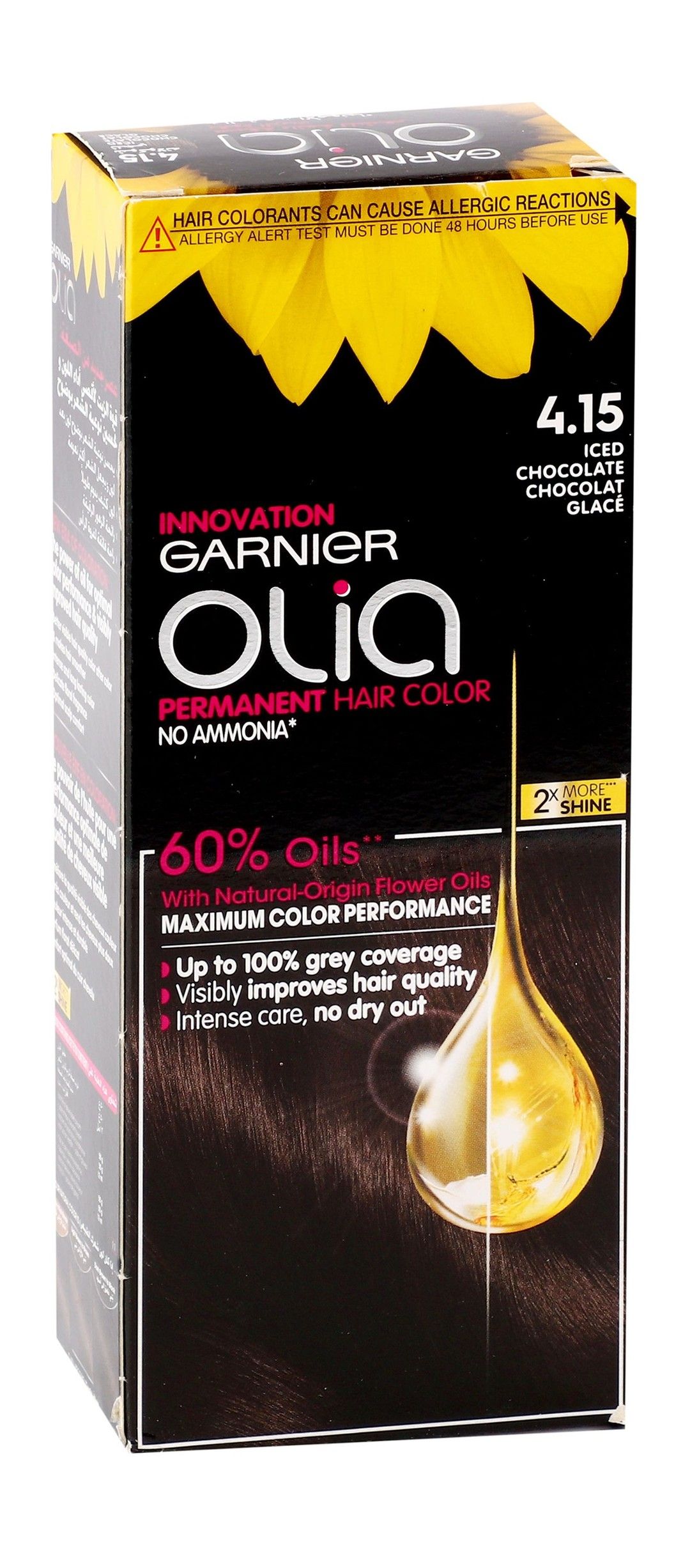 Garnier Hair Dye Olia 4.15 Iced Chocolate