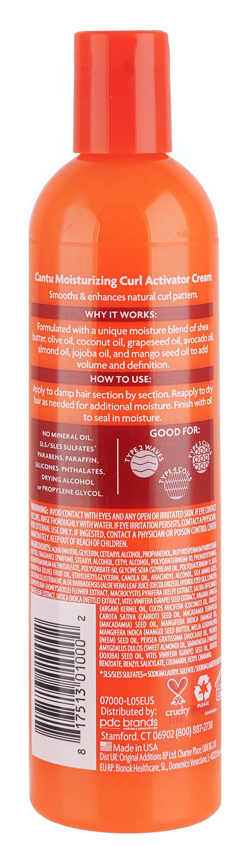 Cantu Moisturizing Curl Activator Cream With Shea Butter 355 Ml - 6