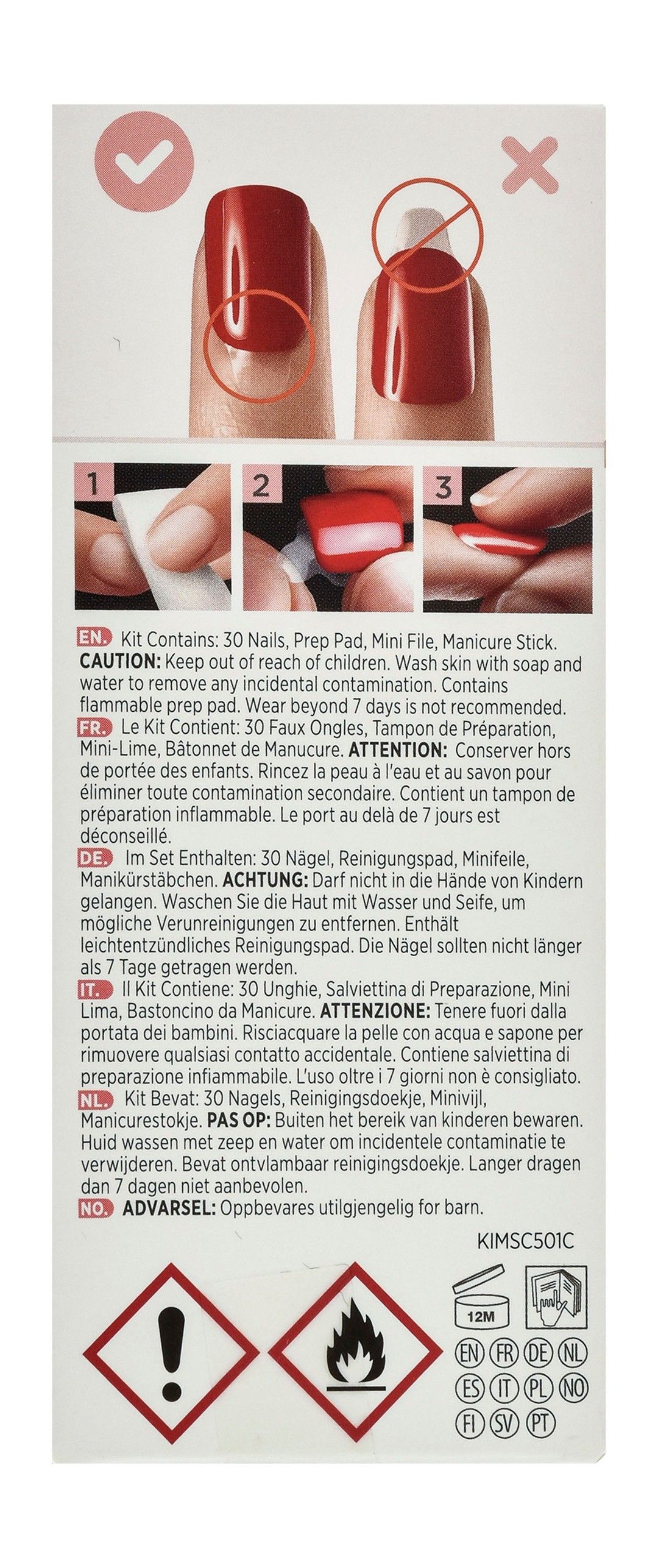 Kiss Impress Midnight Drive Artificial Nails (04C) view 3