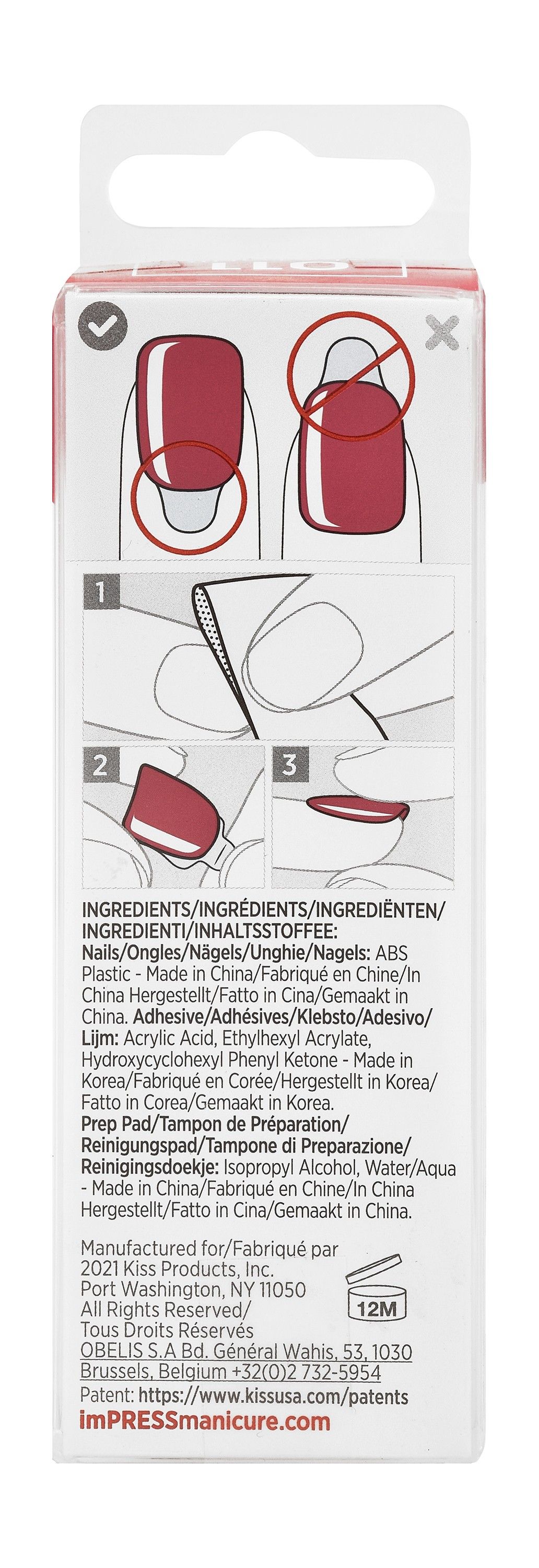 Kiss Impress Nails Color, 30 Nails view 3